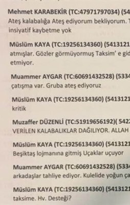 İşte FETÖ askerlerinin darbe yazışmaları