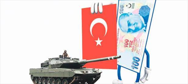 Türk lirası Tanklara direndi