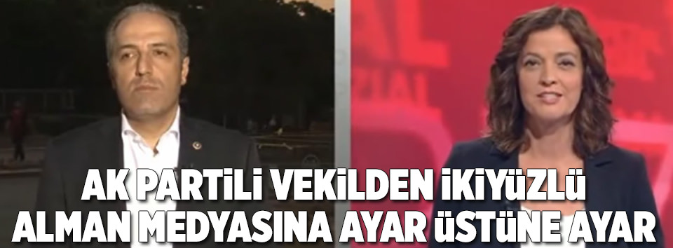 AK Partili Yeneroğlu'ndan ZDF'ye ayar