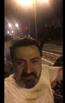 Tankı ele geçirip cuntacılara böyle meydan okudu