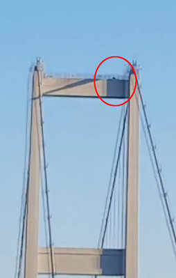 Köprüye keskin nişancı yerleştirmişler