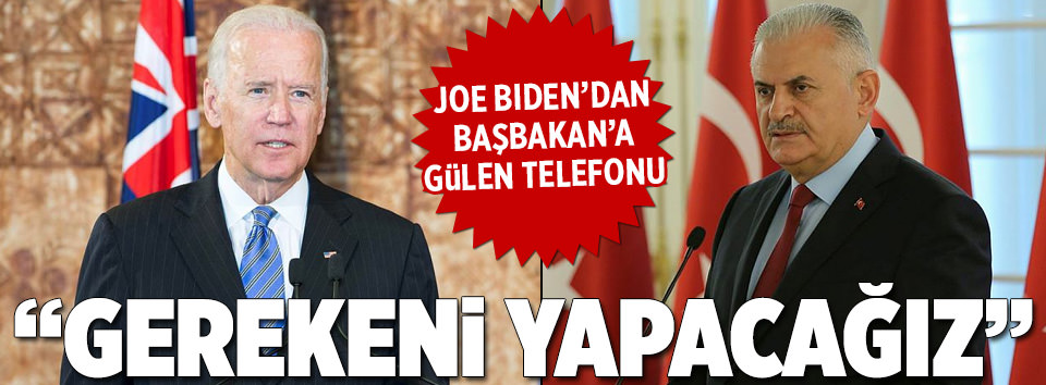 ABD’den Başbakan’a Gülen telefonu!