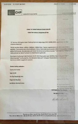 CHP'nin derdi protesto değil Erdoğan!