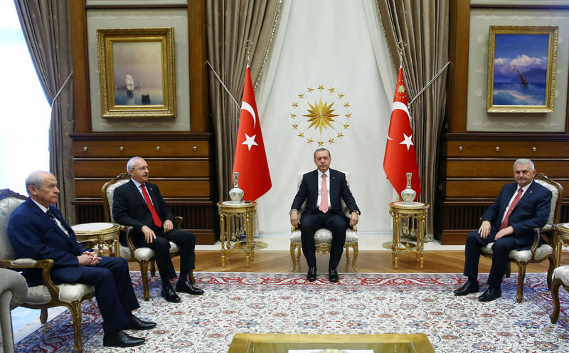 Beştepe'de liderler zirvesi