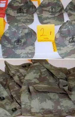 PKK'ya yönelik operasyonda askeri üniforma ele geçirildi
