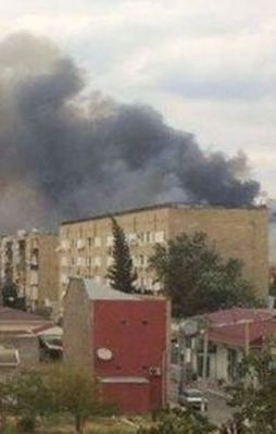 Azerbaycan'da silah fabrikasındaki patlama