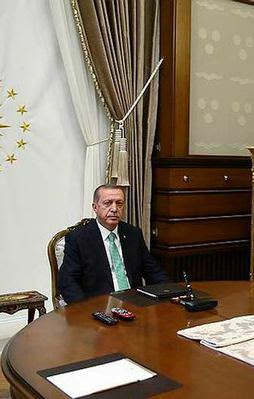 Erdoğan MİT Müsteşarı Fidan'ı kabul etti