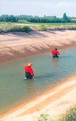 Sulama kanalında boğuldu