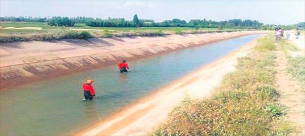 Sulama kanalında boğuldu