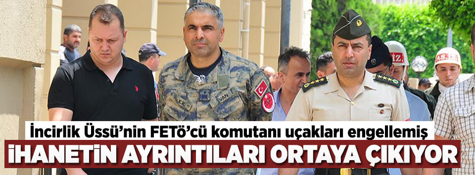 Darbe karşıtı uçakların kalkmasını engellemiş