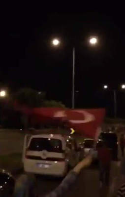 Halk Külliye'yi korumak için böyle canını hiçe saydı!