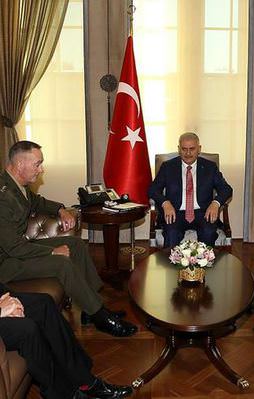 ABD Genelkurmay Başkanı Çankaya Köşkü'nde