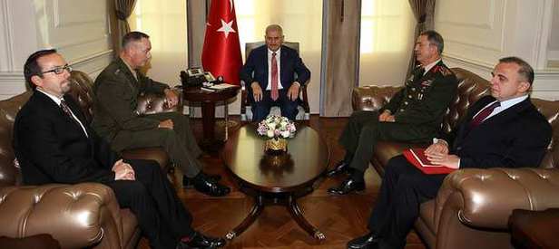 Başbakan’dan Dunford’a FETÖ mesajı!