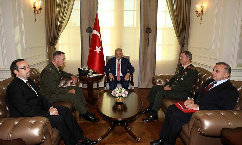 Başbakan'dan Dunford'a FETÖ mesajı!