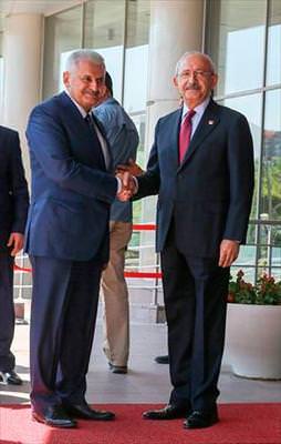 Muhalefete OHAL ziyareti