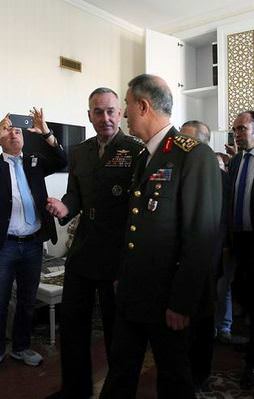 Kanıt isteyen Dunford'a sert tepki