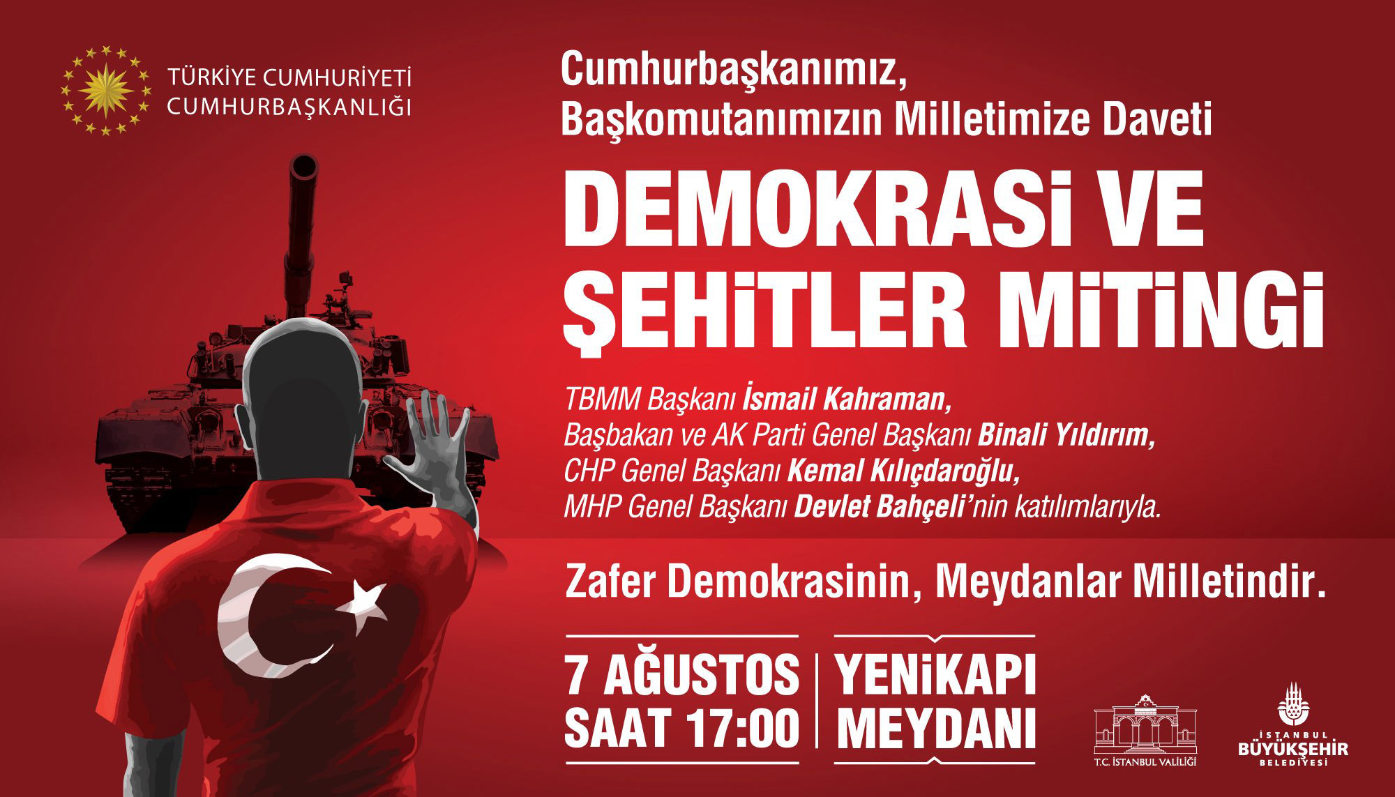 Yenikapı'dan dünyaya demokrasi dersi-1
