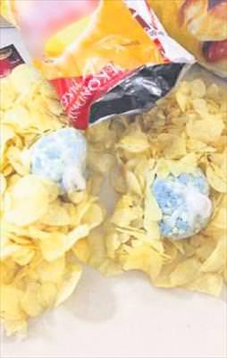 Cipsin içinden uyuşturucu çıktı