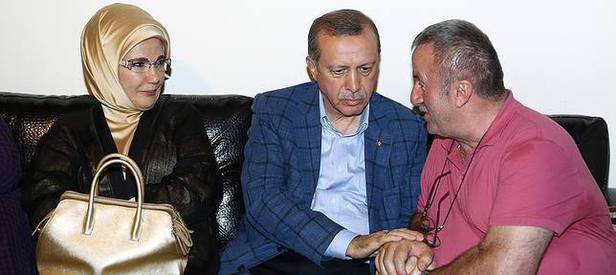 Erdoğan, demokrasi şehidinin ailesini ziyaret etti