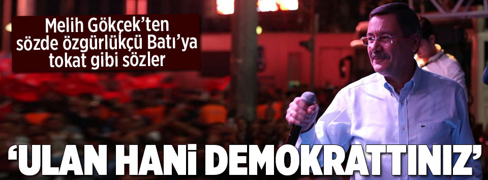 Melih Gökçek’ten Türkiye düşmanlarına kapak!