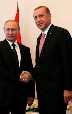 Erdoğan-Putin görüşmesi dünya basınında manşet!