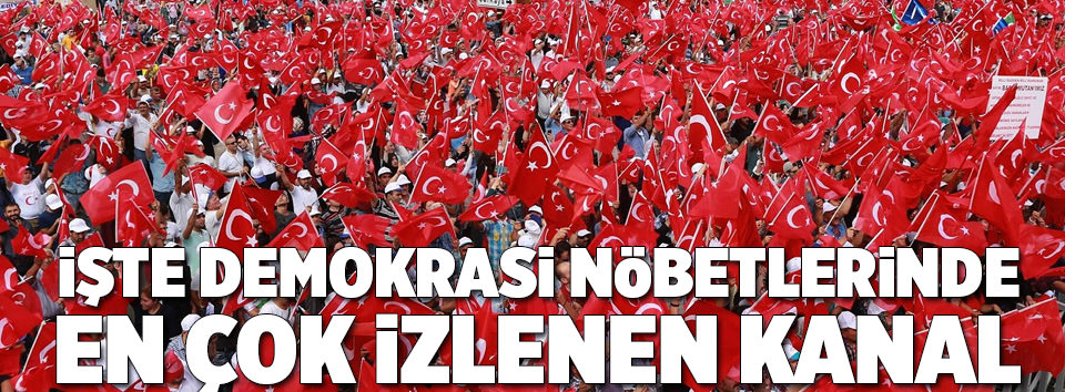 Konda’dan demokrasi nöbeti araştırması!