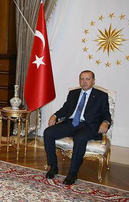 Erdoğan Koç kardeşleri kabul etti