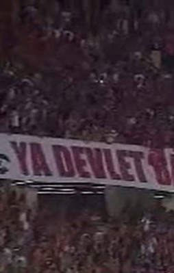 Konya Arena'ya damga vuran pankart!