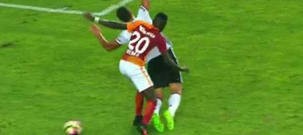 Süper Kupa’da tartışılan penaltı pozisyonu!
