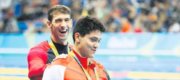 Şimdi Phelps ona hayran kaldı!