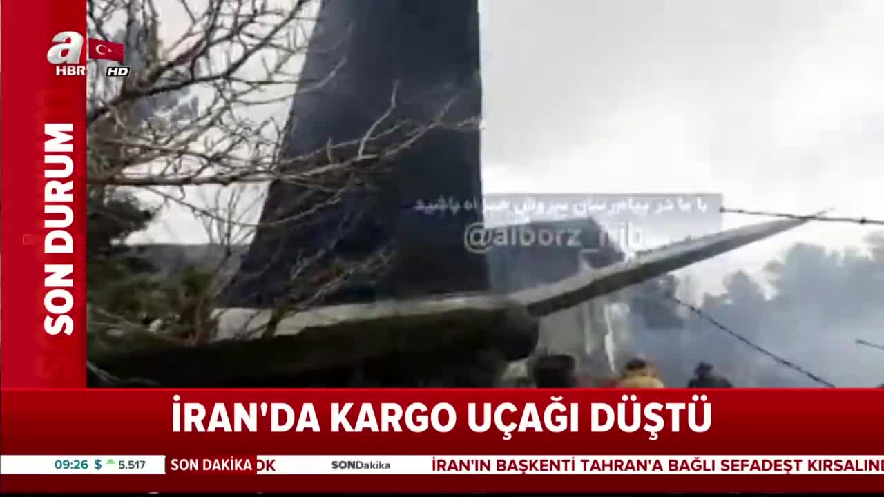 Son dakika... Tahranda kargo uçağı düştü Son dakika... Tahranda kargo uçağı düştü
