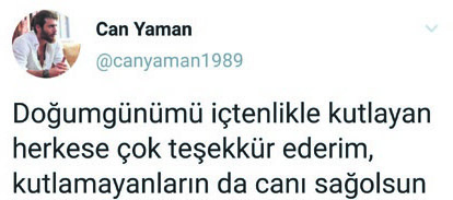 Yakisikli Oyuncu Can Yaman Dan Eski Aski Demet Ozdemir E Sitem
