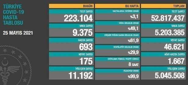 Son dakika: Sağlık Bakanlığı 7 Haziran 2021 koronavirüs vaka ve vefat tablosunu duyurdu-15