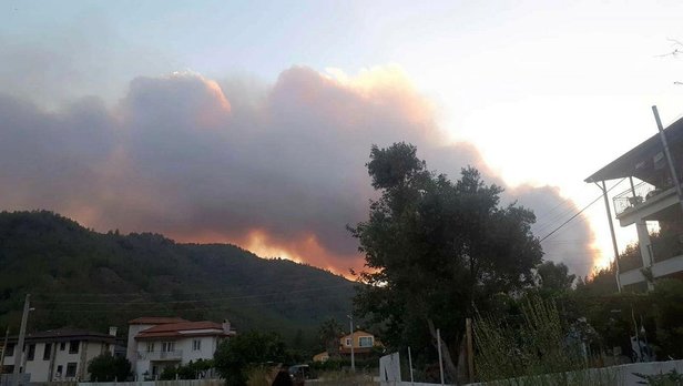 Marmaris yangını neden çıktı? Muğla Marmaris orman yangını son durum nedir? Marmaris Bördübet yangın son dakika açıklamalar!-5