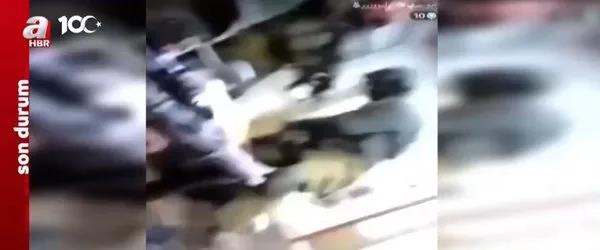 Bu görüntülere yürek dayanmaz! Terör devleti İsrail'in barbar askerlerinden görülmemiş şiddet: Babalarını dövmemeleri için yalvardılar-5