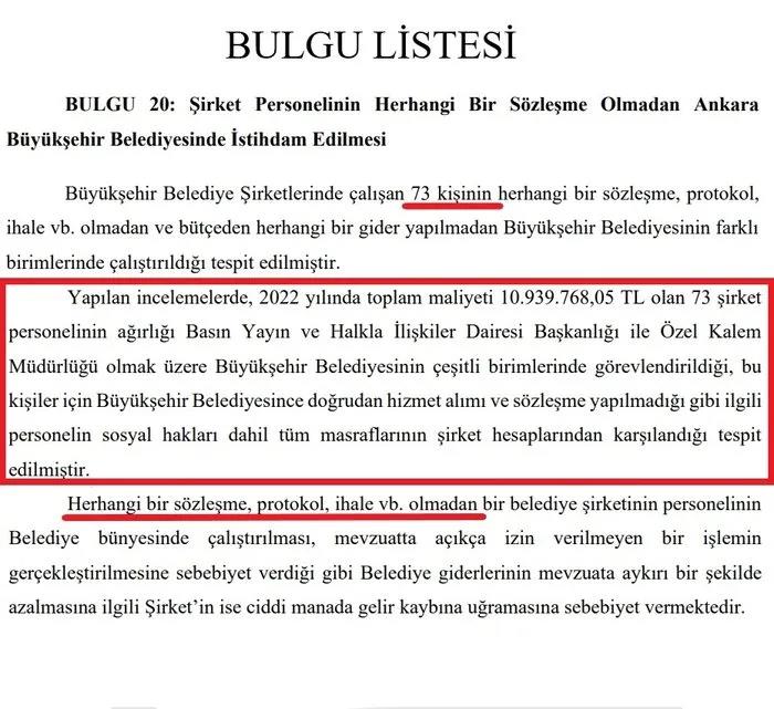 CHP'li Ankara Büyükşehir Belediye Başkanı Mansur Yavaş başkentin 11 milyonunu uçurdu! Sayıştay raporundan sosyal medya trolleri çıktı-4