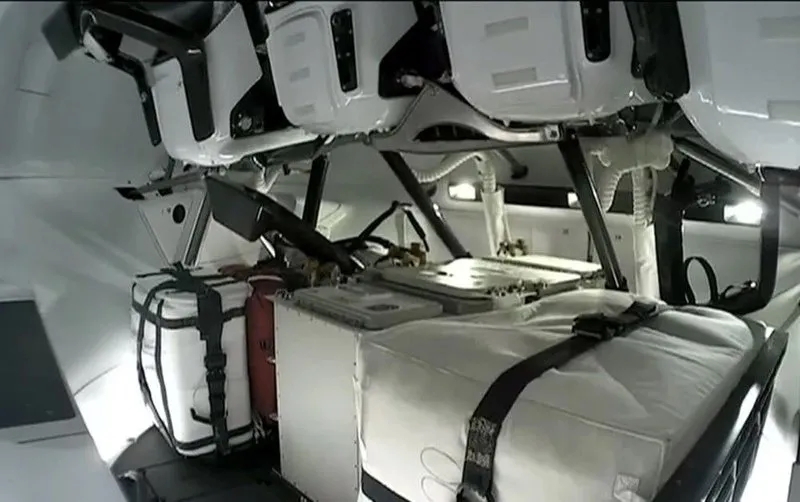 Kapsülden ilk görüntüler paylaşıldı