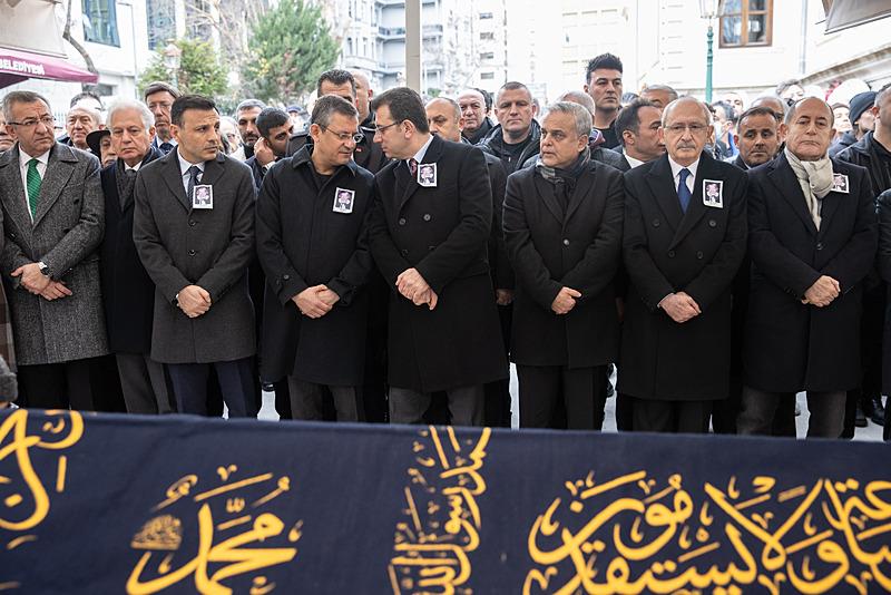 Kemal Kılıçdaroğlu, Aysel Öymen'in cenaze töreninde İmamoğlu ile yan yana gelmedi