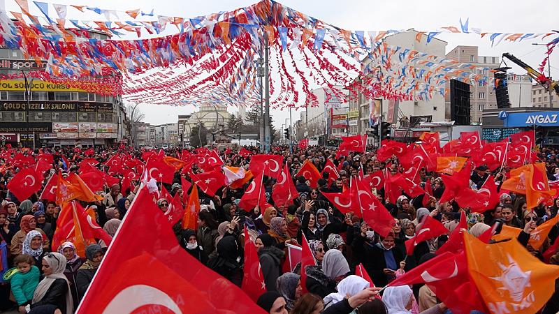 Başkan Erdoğan'ın Van Mitingine 55 bin vatandaş katıldı 