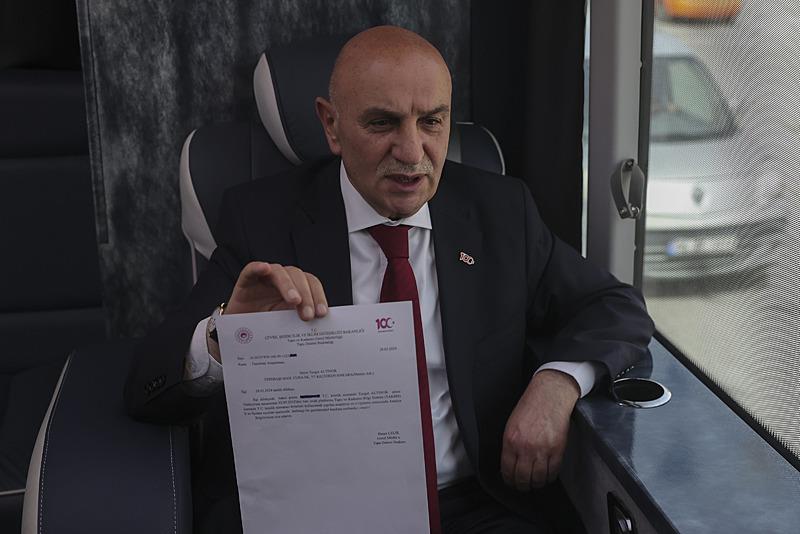 Turgut Altınok Yavaş'ın ʺ600 konutʺ iddialarını yalanlayan belgeyi paylaştı