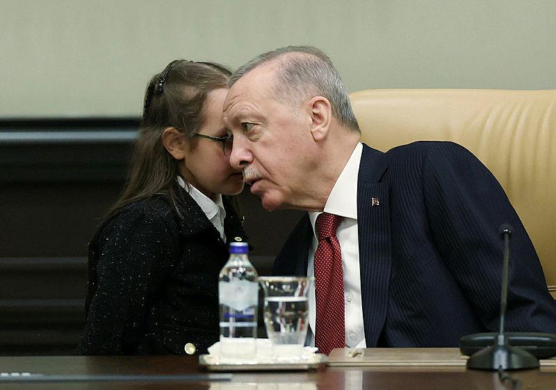 Başkan Erdoğan Buğlem Yılmaz'ı dinledi
