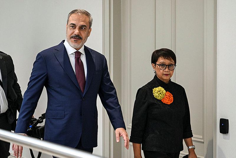 Dışişleri Bakanı Hakan Fidan ve Endonezya Dışişleri Bakanı Marsudi