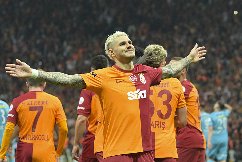 Mauro Icardi bu sezon Galatasaray formasıyla 23 gol attı