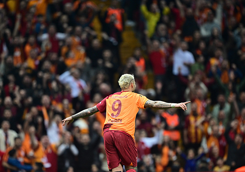 Mauro Icardi bu sezon Galatasaray formasıyla 23 gol attı