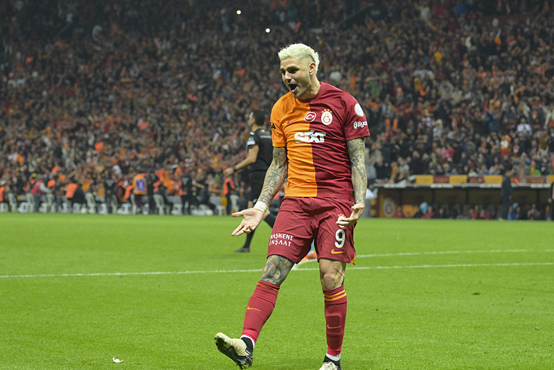 Mauro Icardi bu sezon Galatasaray formasıyla 23 gol attı