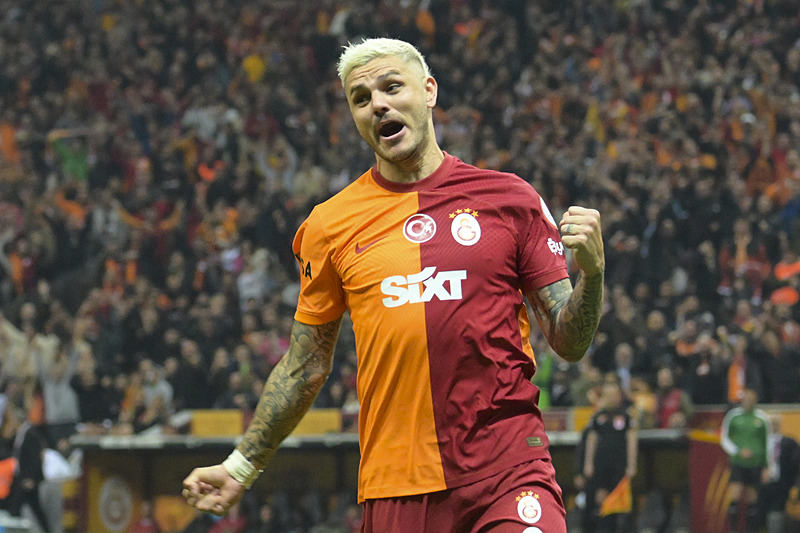 Mauro Icardi bu sezon Galatasaray formasıyla 23 gol attı
