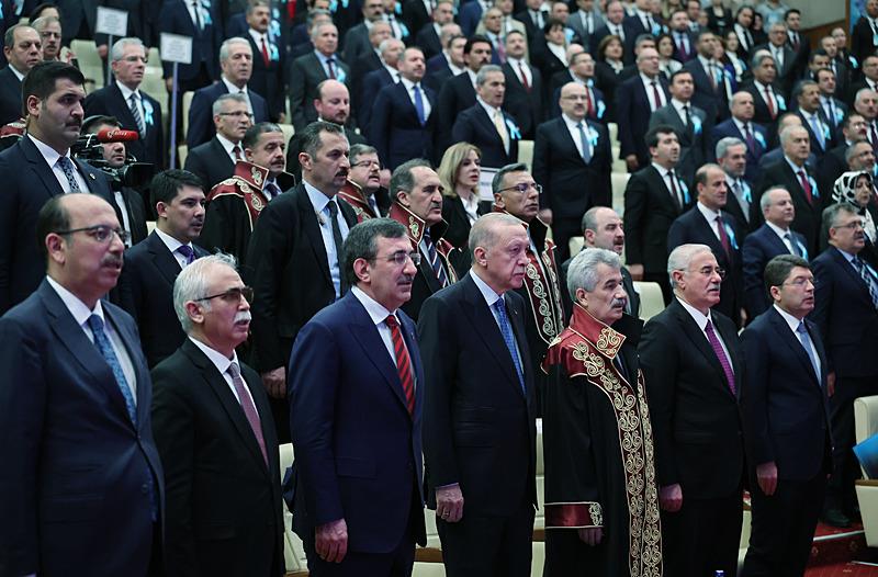 Başkan Erdoğan İdari Yargı Günü ve Danıştay'ın 156. Kuruluş Yıl Dönümü Töreni'ne katıldı