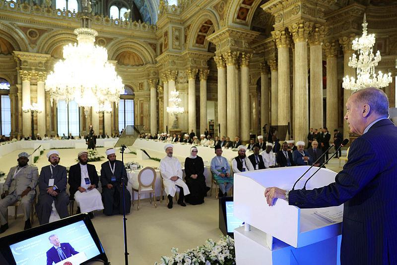 Başkan Recep Tayyip Erdoğan, Dünya İslam Bilginleri Zirvesi'nde önemli açıklamalarda bulundu-5