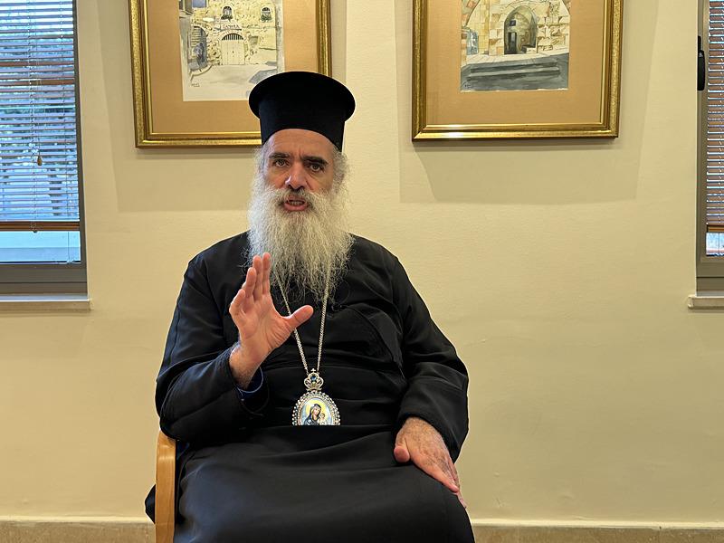 Kudüs Rum Ortodoks Patrikhanesi Sebastia Başpiskoposu Atallah Hanna