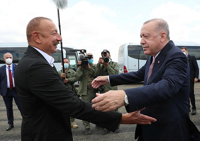 Azerbaycan Cumhurbaşkanı İlham Aliyev ve Başkan Recep Tayyip Erdoğan 16.06.2024, Fuzuli